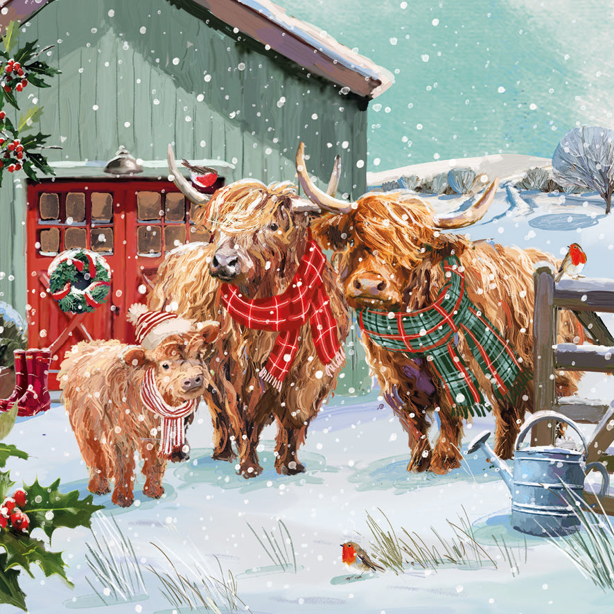 Ready to Go & Together at Christmas Card Pack of 10