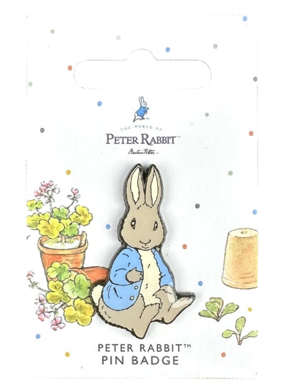 Peter Sitting Pin Badge