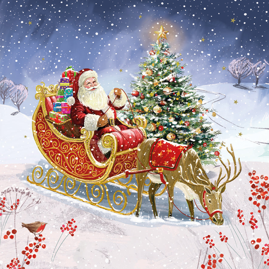 Ready to Go & Together at Christmas Card Pack of 10