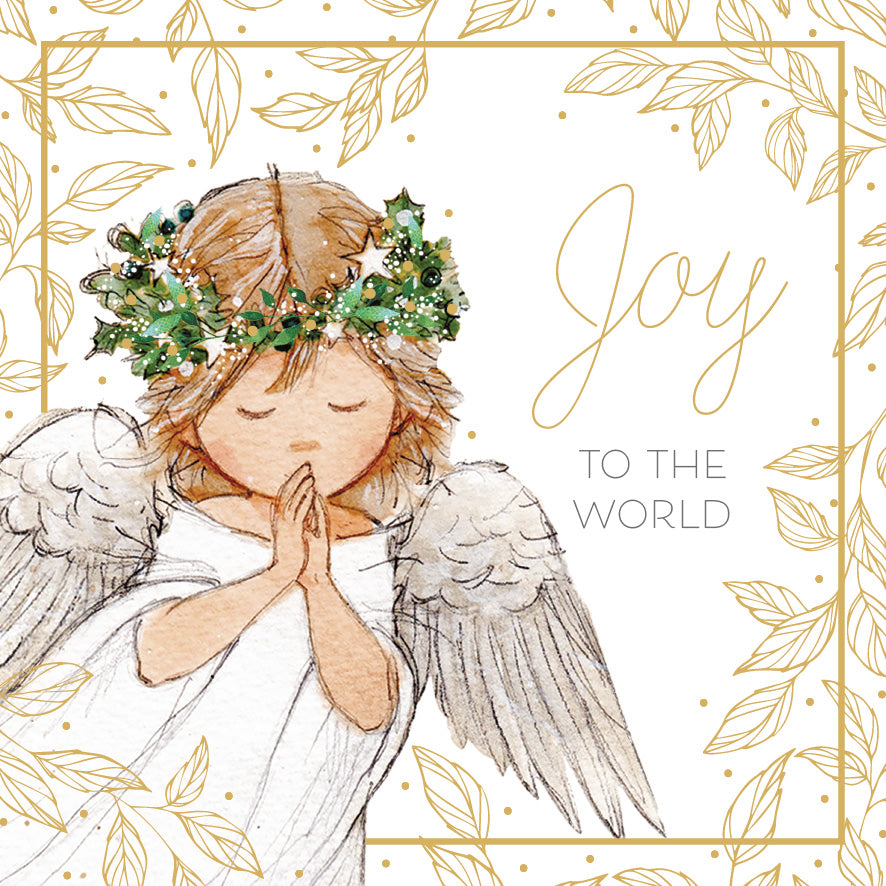Praying Angel Christmas Card Pack of 10