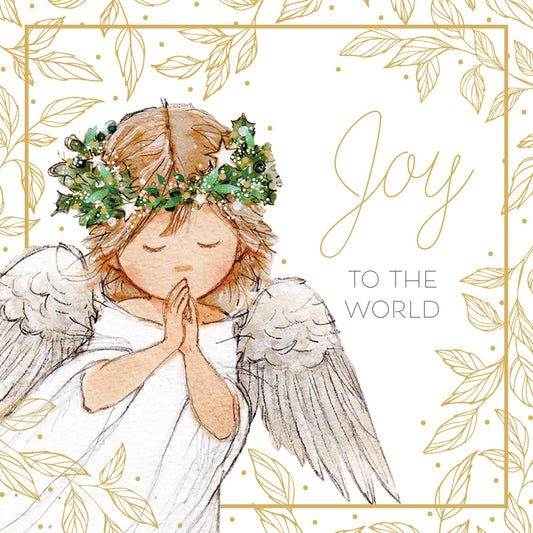 Praying Angel Christmas Card Pack of 10