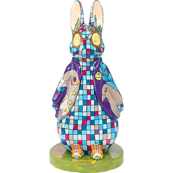 Gwen the Disco Bunny - Creative Youth Opportunities, Peterlee
