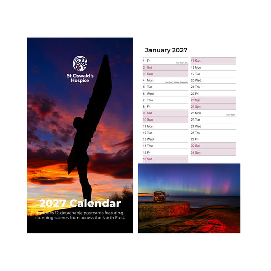 St Oswald's Hospice 2027 Calendar