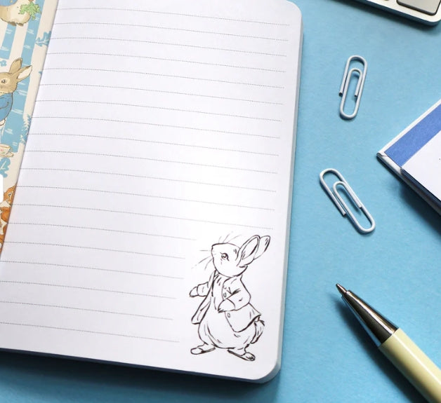 Peter Rabbit Notebook – A6 Forest Picnic Design