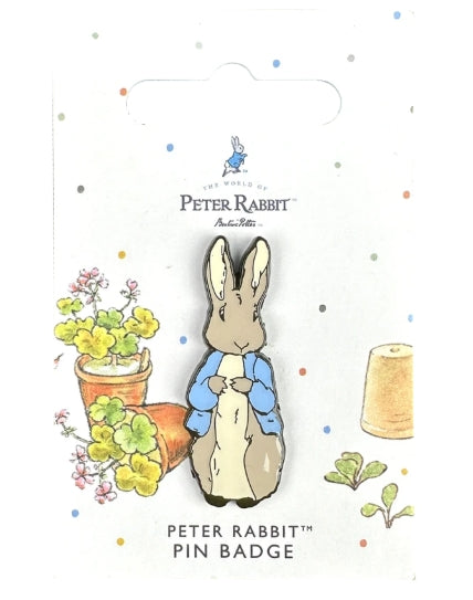 Peter Standing Pin Badge