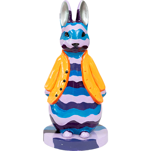 Wavy Rabbit - Brandling Primary School, Gateshead
